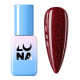 LunaMoon Gel Semipermanente Color Reflection 8ml - 211 Rosso Rubino Glitter