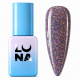 LunaMoon Gel Semipermanente Color Reflection 13ml - 218 Lavender Smoke Glitter