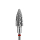 STALEKS EXPERT Fresa Carburo Cono Rosso Grana Fine Ø14mm
